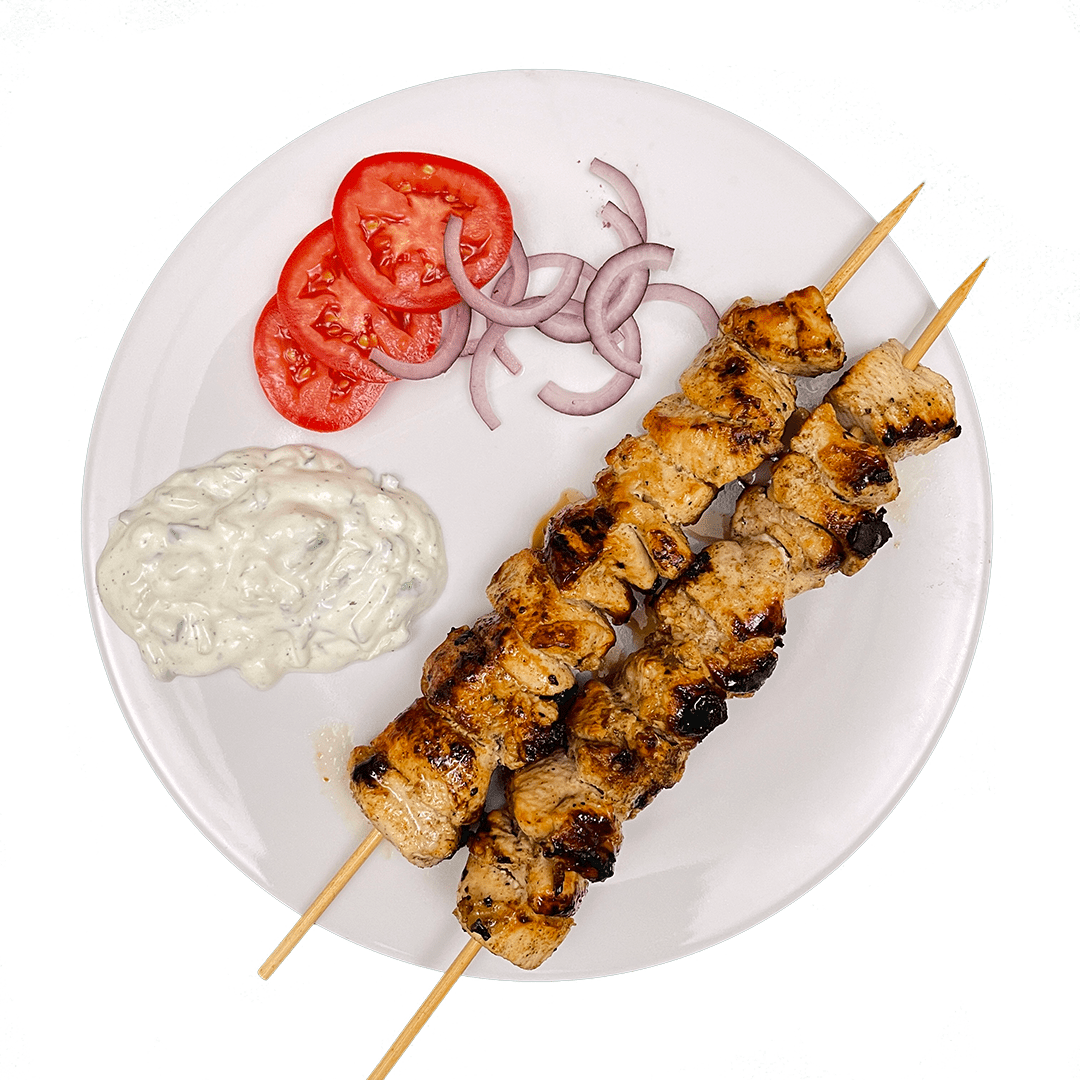 Chicken Souvlaki with Tzatziki Frixos Personal Chefing