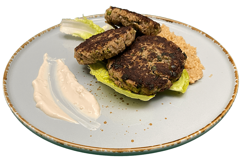 Tuna Burgers with Ginger Sauce Frixos Personal Chefing