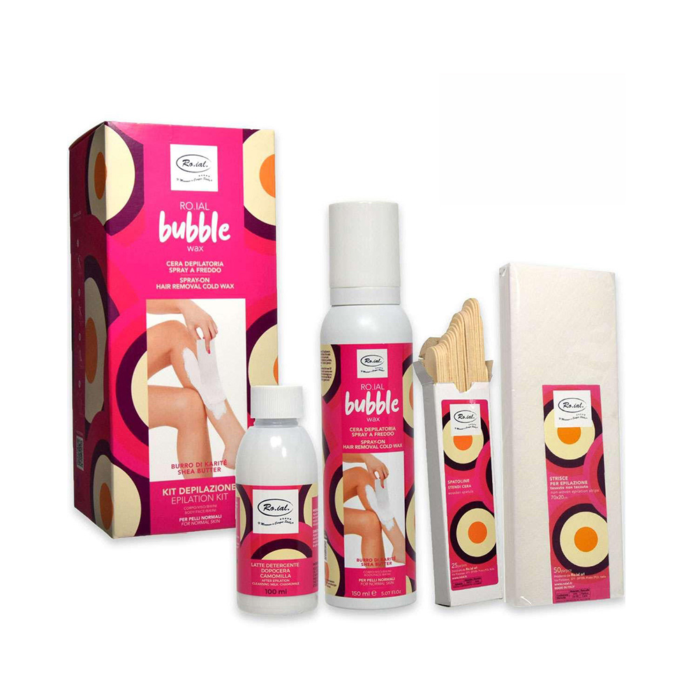 Set za depilaciju Roial 4 u 1 Bubble Wax Karite frizerland