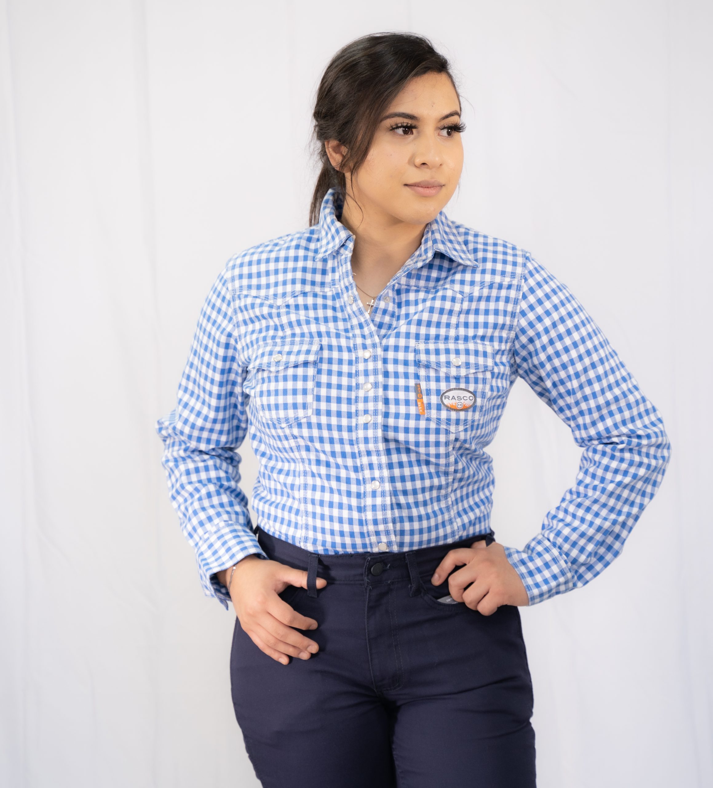 Women’s Work Shirt with Snaps JOSE LEO'S FRC