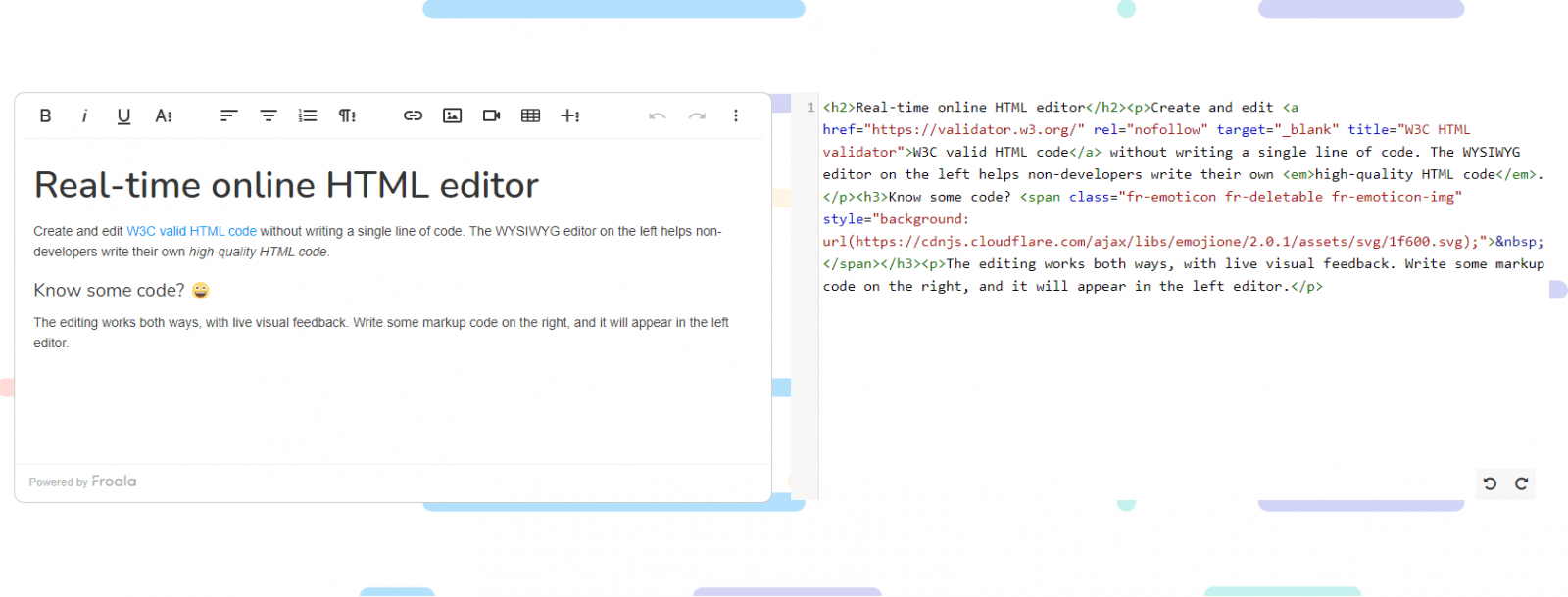 What Is The Best Online RealTime HTML Editor?