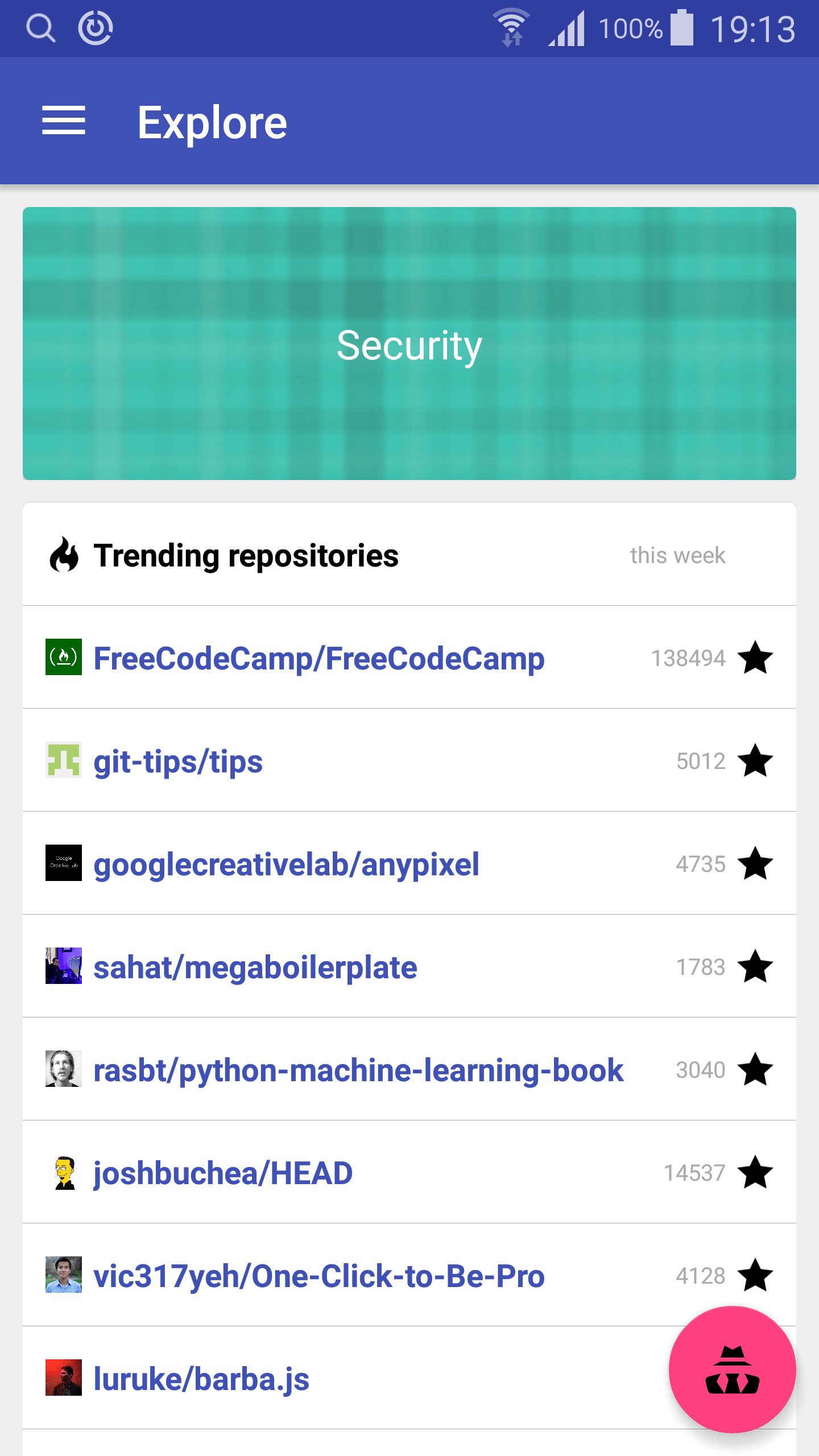 Github Android Client Frodo's Blog