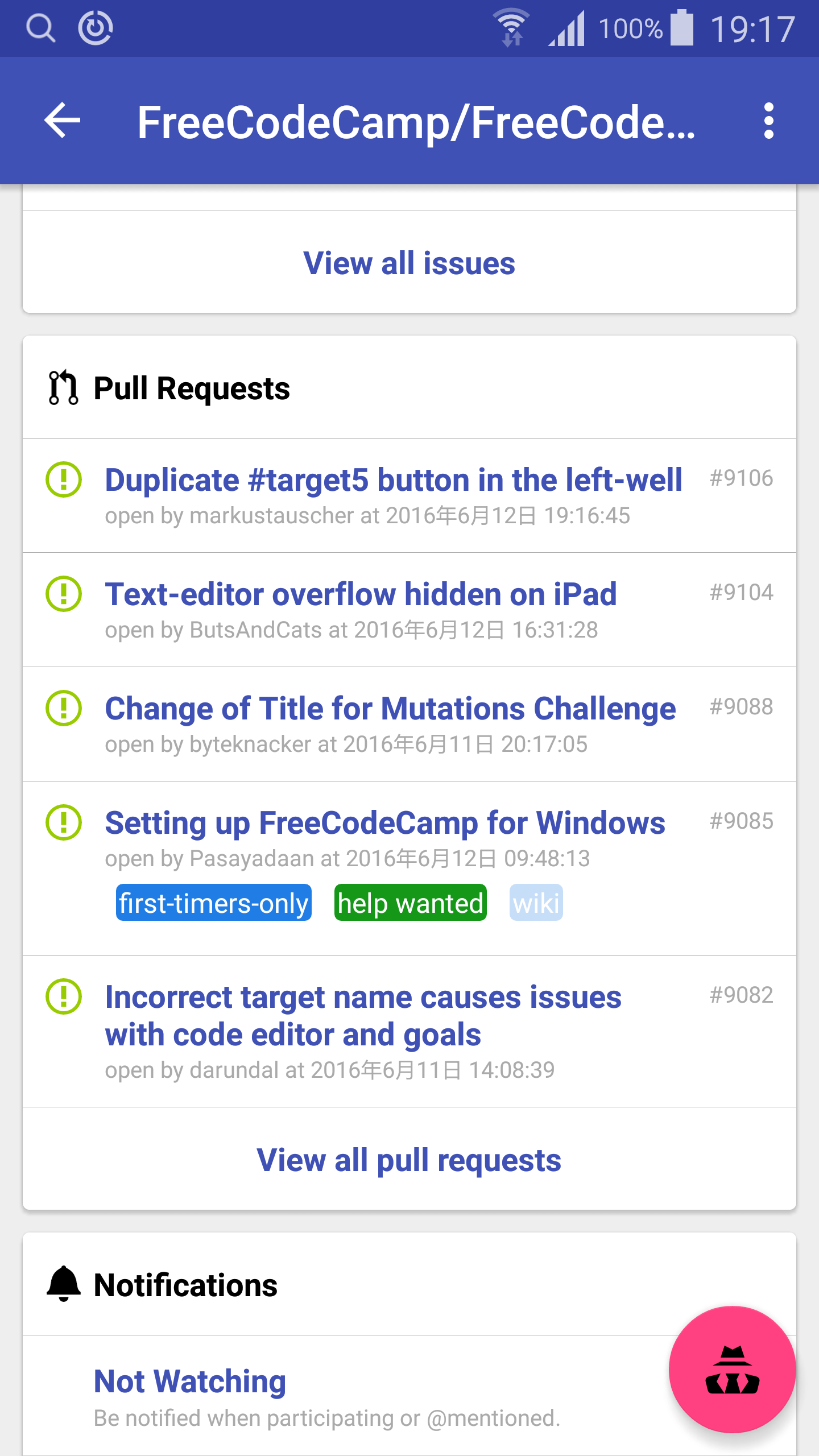 Github Android Client Frodo's Blog
