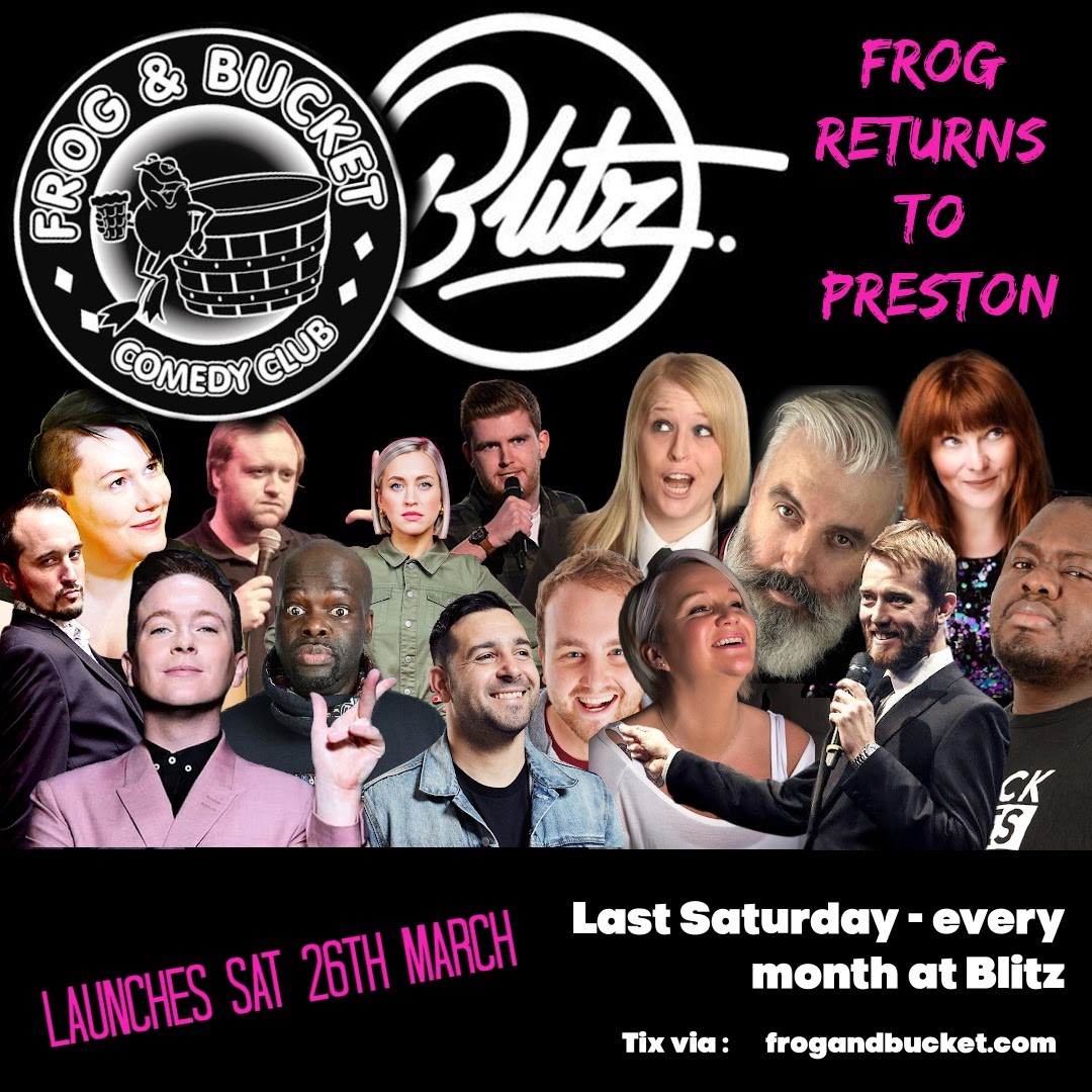 Frog And Bucket The Award Winning Comedy Club Manchester