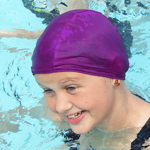 Lycra Swim Cap Violet