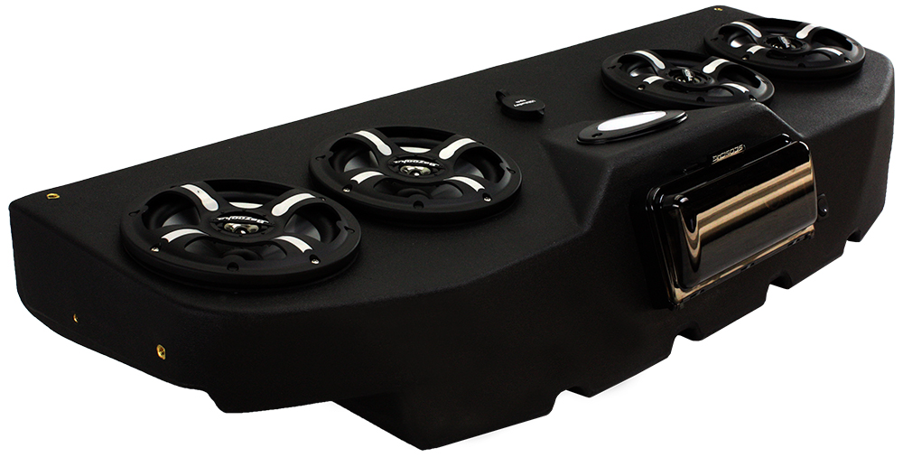 CCP204XM Four Speaker Bluetooth AM FM CD Stereo System With Sirius XM