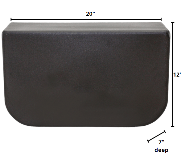 Empty Golf Cart Subwoofer Box Universal