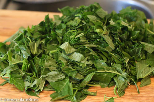 Steamed Callaloo Recipe Frog Song Organics Organic