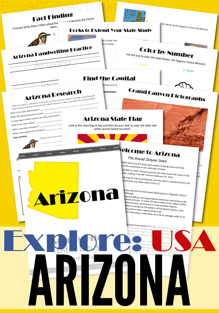 Explore USA Arizona From ABCs to ACTs