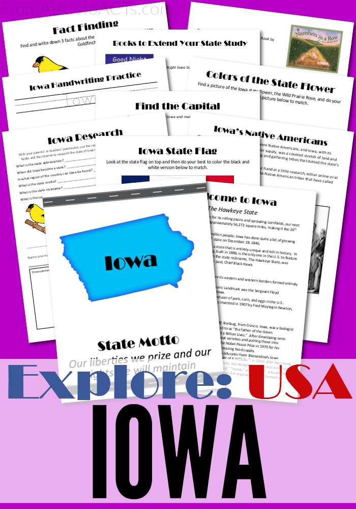 Explore USA Iowa From ABCs to ACTs
