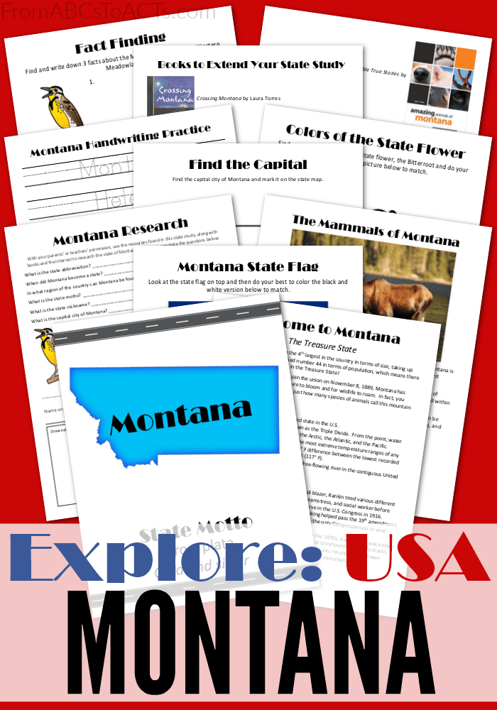 Explore USA Montana From ABCs to ACTs
