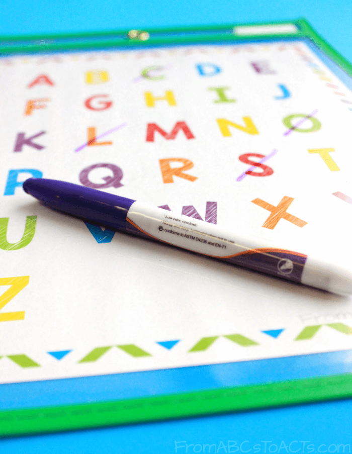 Printable Alphabet Bingo for Kids From ABCs to ACTs