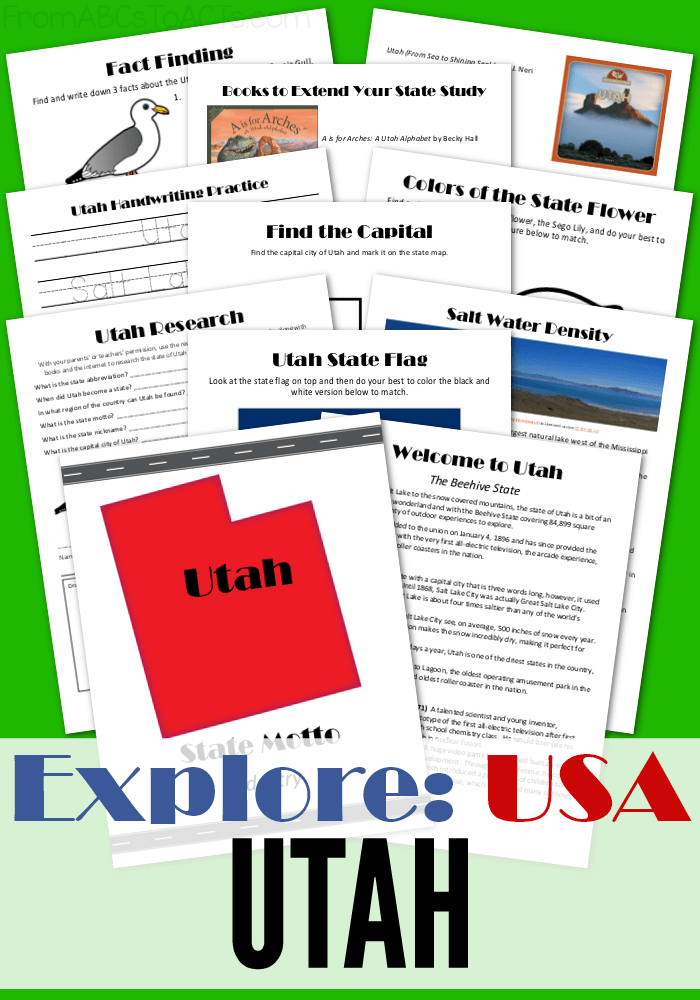 Explore USA Utah From ABCs to ACTs