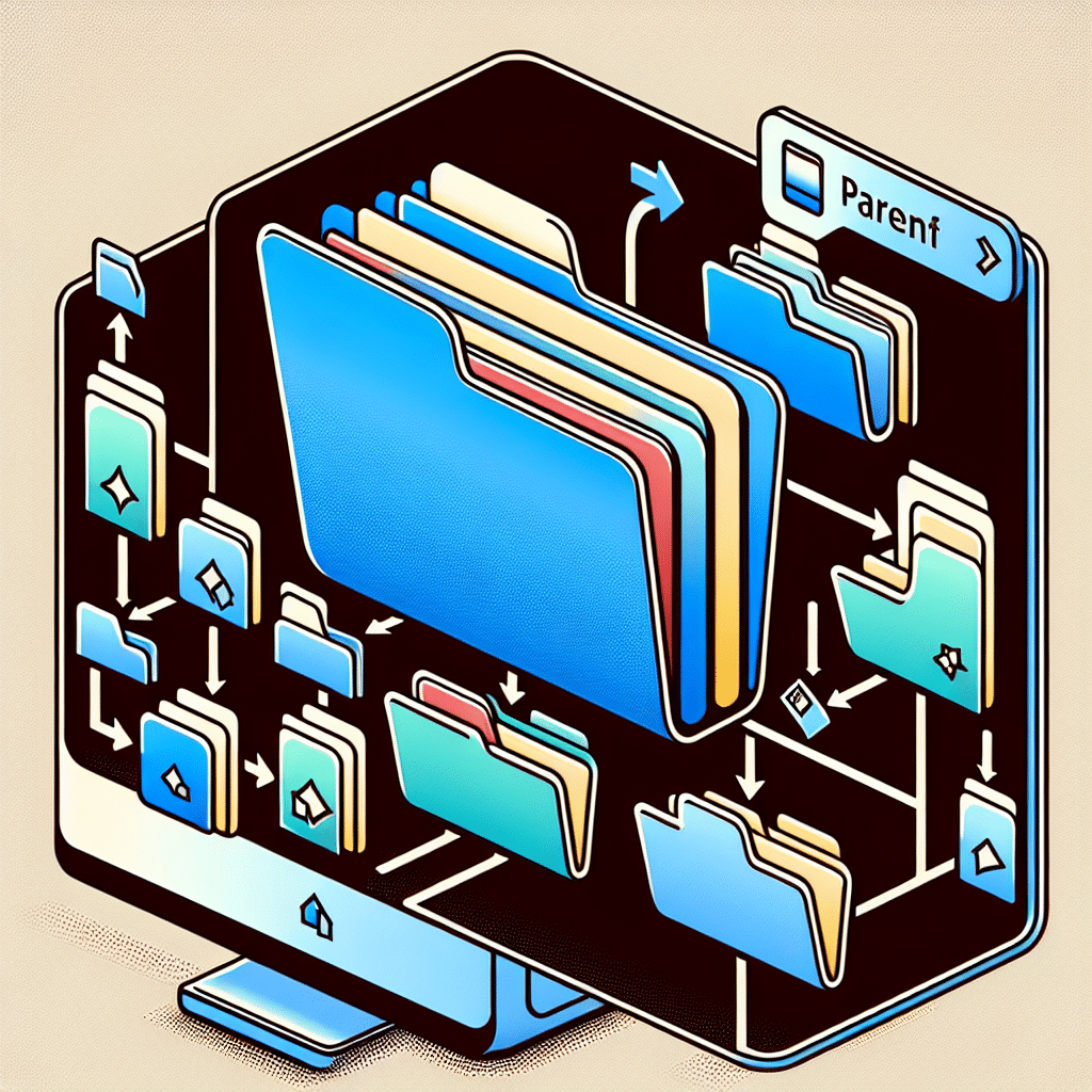 On a computer what is a parent folder - Fromages Charlevoix