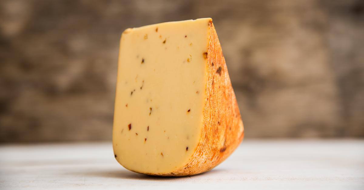 3 Chili Pepper Gouda cheese Fromagination Artisan Wisconsin Cheese