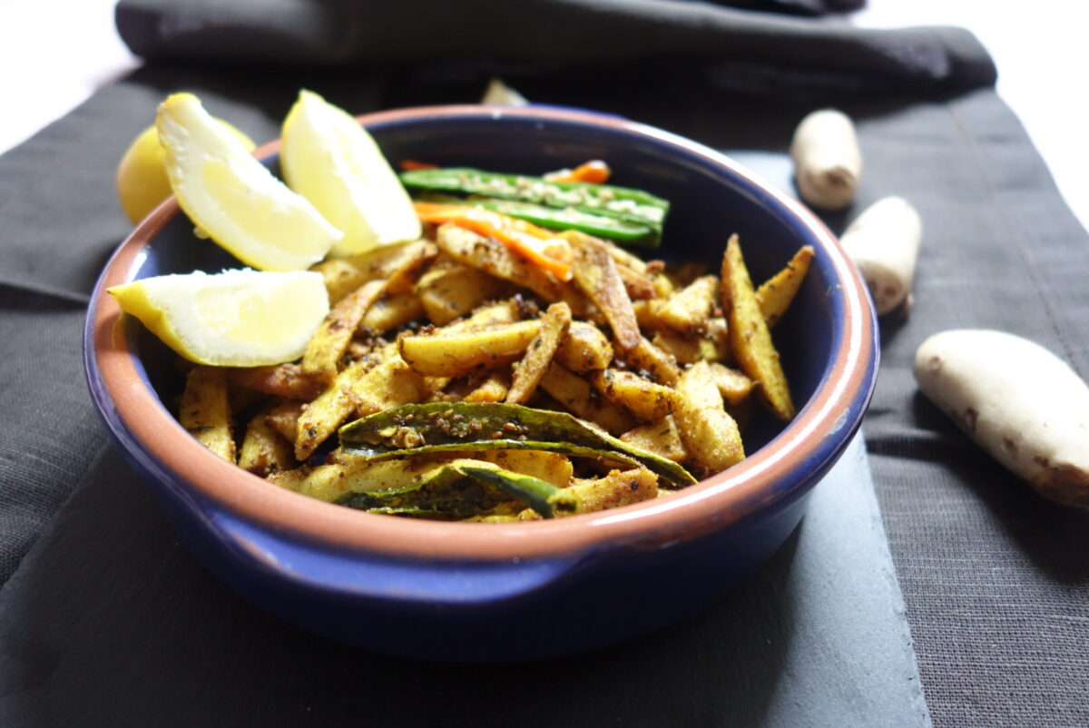 Tangy masala arbi (colocasia root or taro root)recipe From bowl to soul