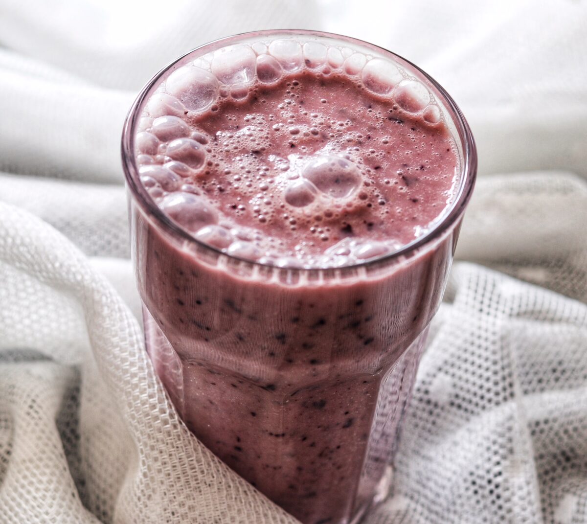 Blueberry grapes cucumber smoothie recipe From bowl to soul