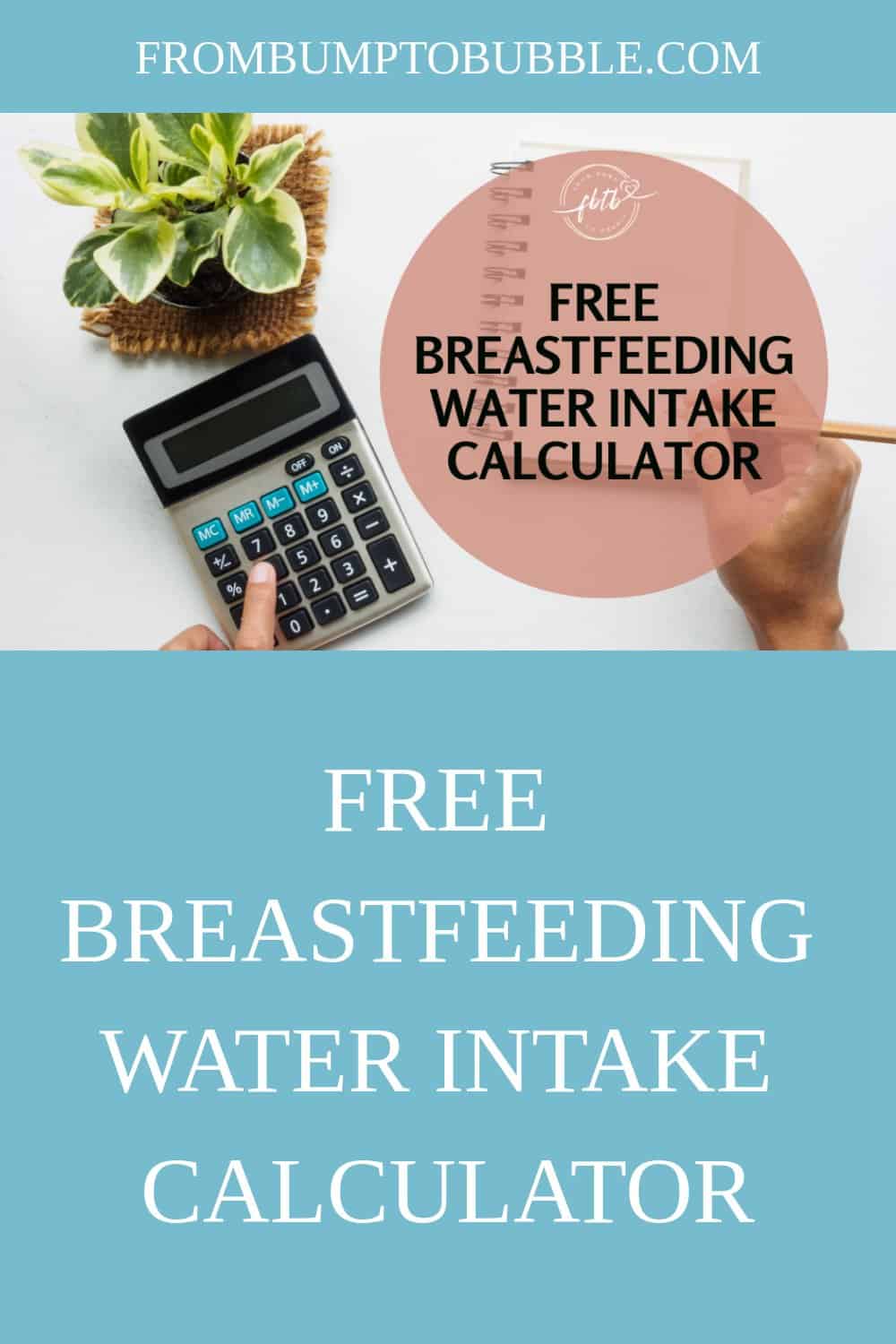 Free Breastfeeding Water Intake Calculator