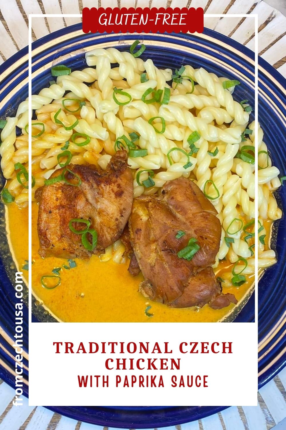 Chicken in Paprika Sauce From Czech to USA GlutenFree 2021