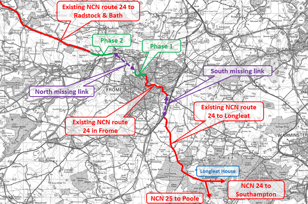 Routes Frome's Missing Links
