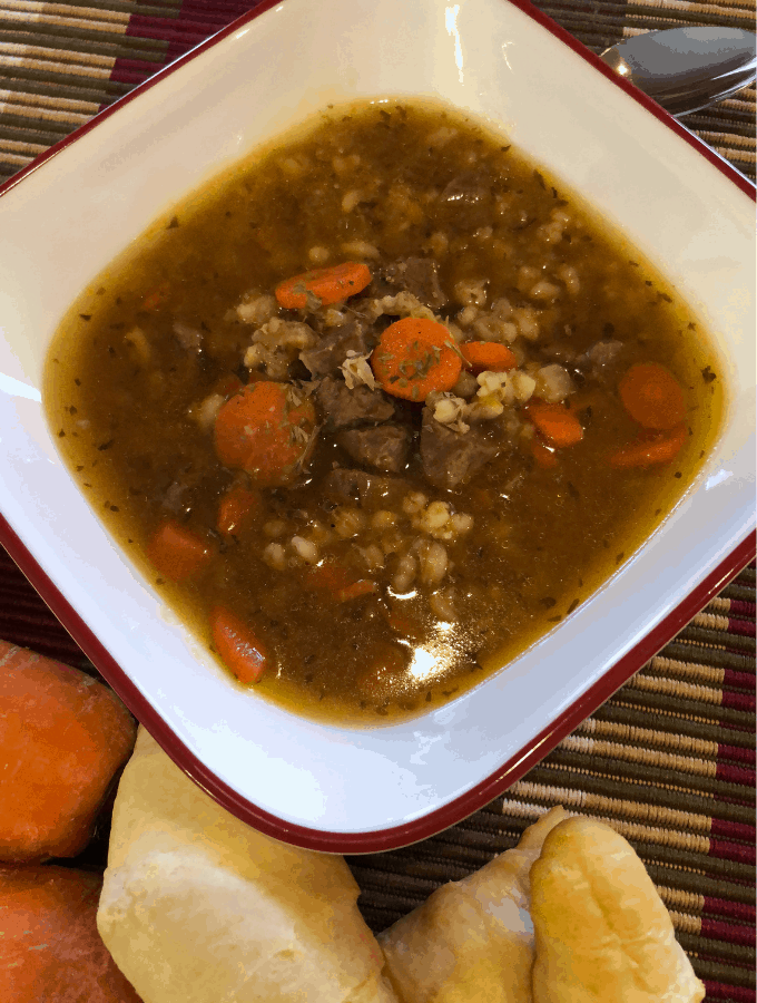 Beef Barley Soup From Michigan To The Table