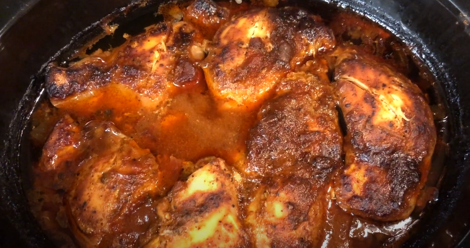 Easy Mexican Adobo Chicken In Slow Cooker Heavenly Recipes