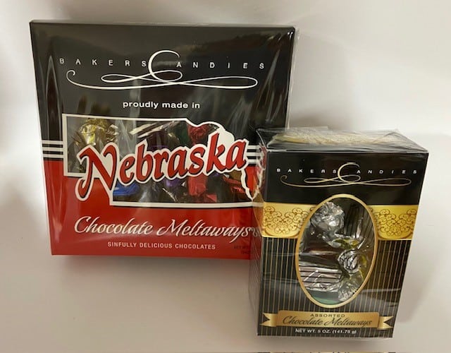 Bakers Chocolate Meltaways Boxes From Nebraska Gift Shop