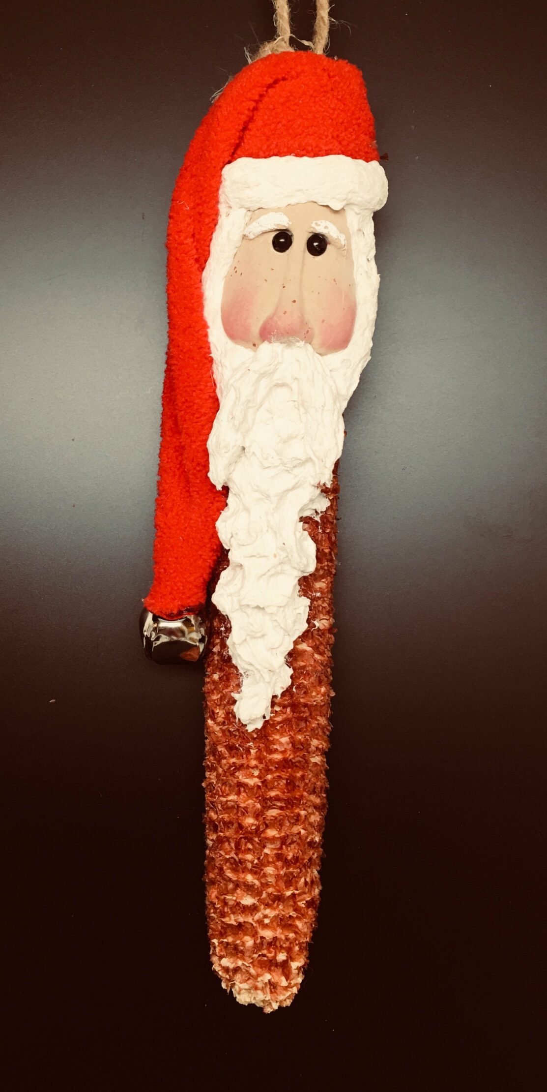 Corn Cob Santa From Nebraska Gift Shop