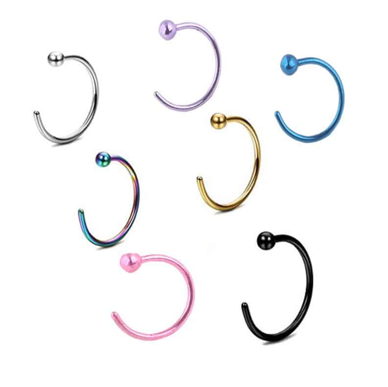 wholesale,piercing jewelry,stainless steel,nose rings