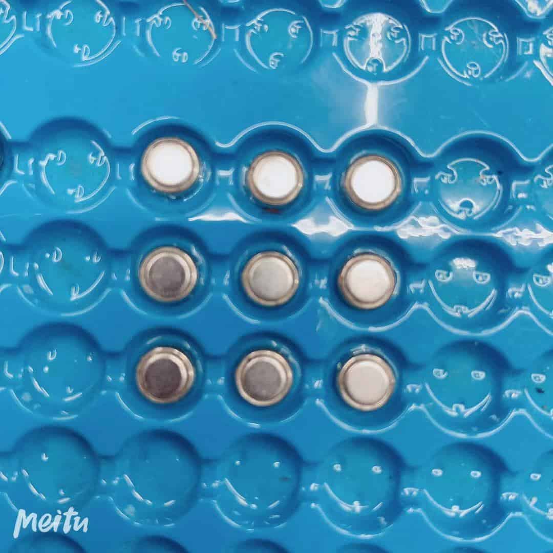 Battery for Quartz Wrist watch, button cell