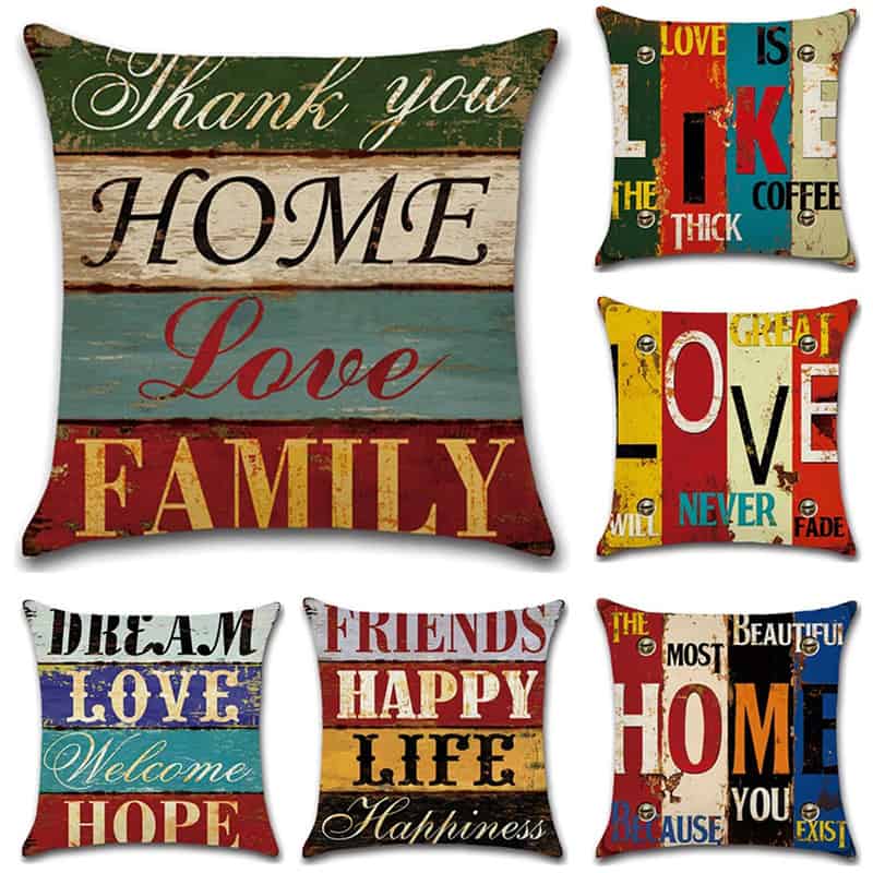wholesale pillow covers/pillow cases for Sofa /Christmas Decorations Throw Pillow Covers