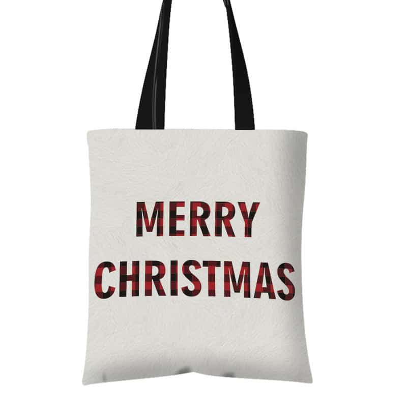 wholesale canvas bag/ Simple Fashion canvas bag/Christmas Decorations