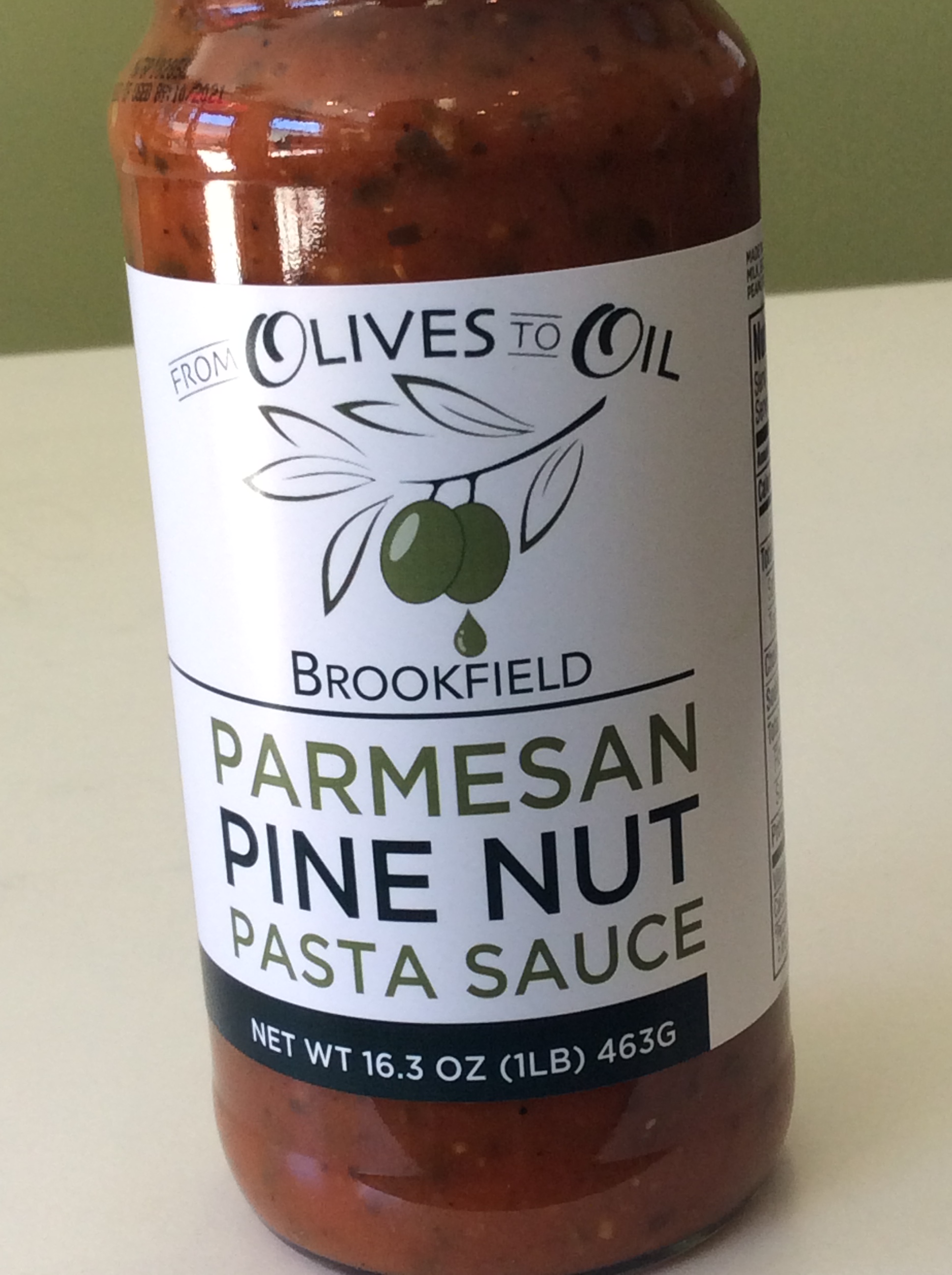 Parmesan Pine Nut Sauce From Olives to Oil
