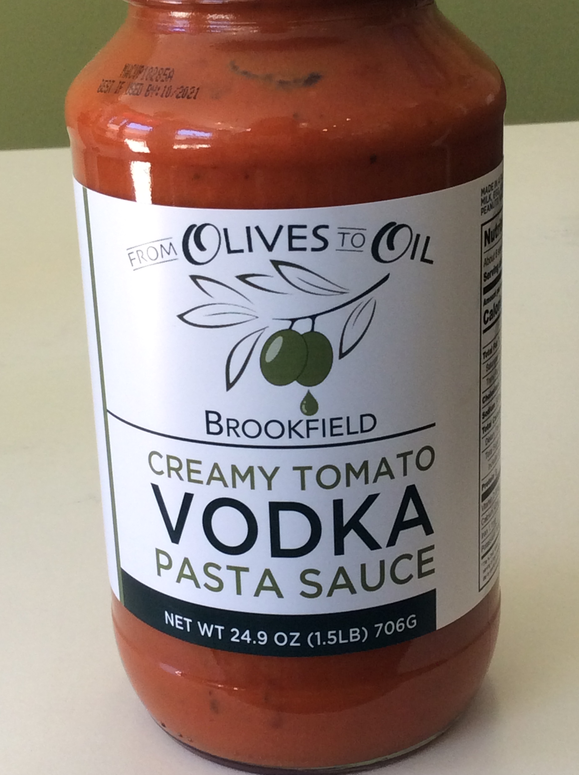 Creamy Tomato Vodka Pasta Sauce From Olives to Oil