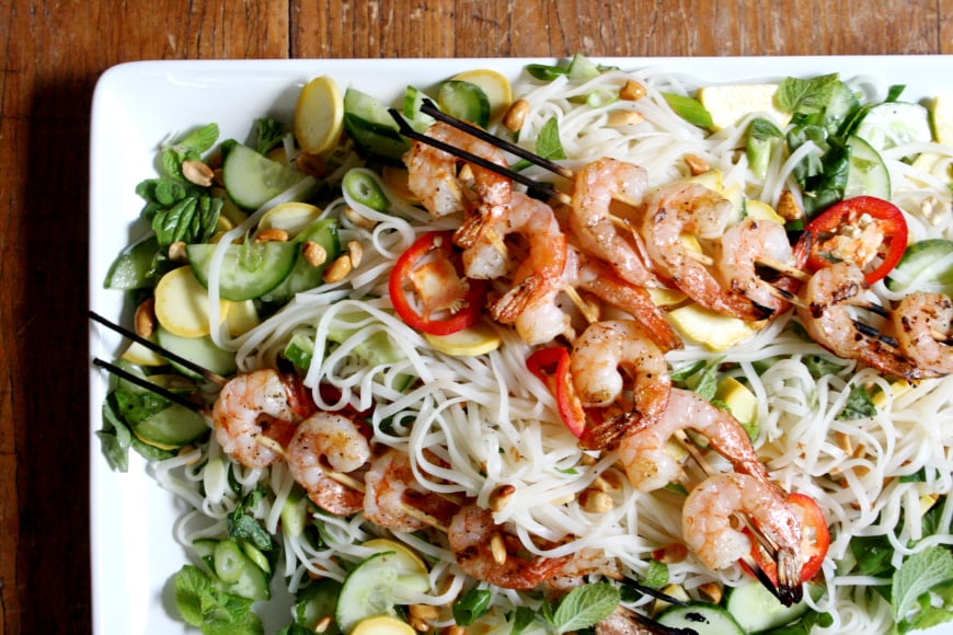 ThaiStyle Rice Noodle Salad Nicki Sizemore