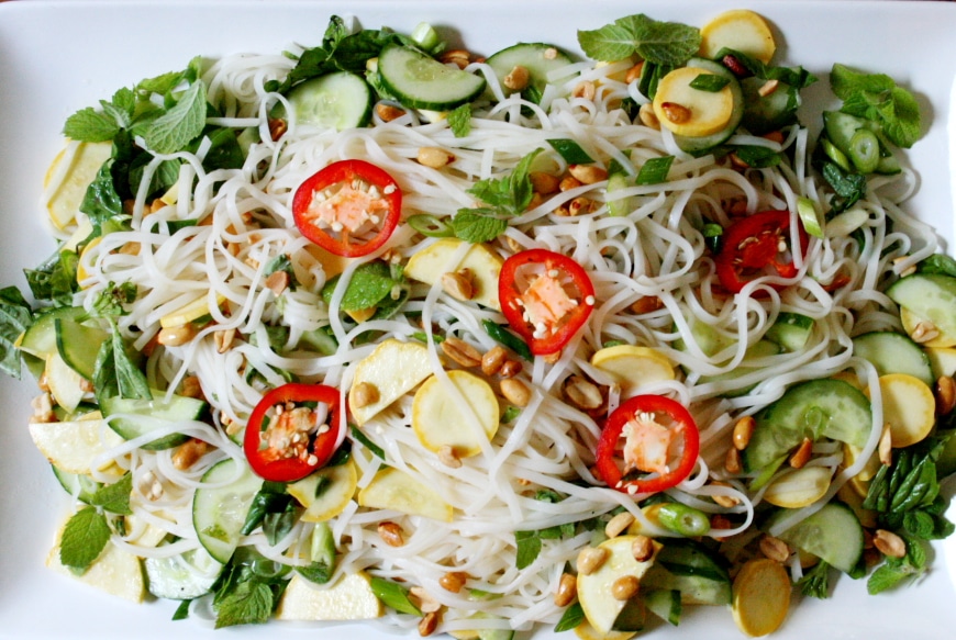 ThaiStyle Rice Noodle Salad Nicki Sizemore