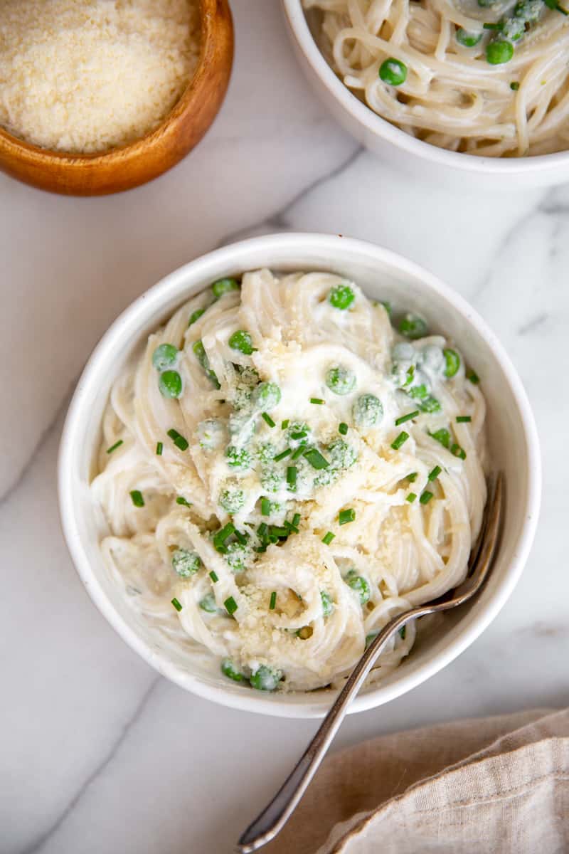 Creamy Cottage Cheese Alfredo Pasta Recipe From Scratch Fast