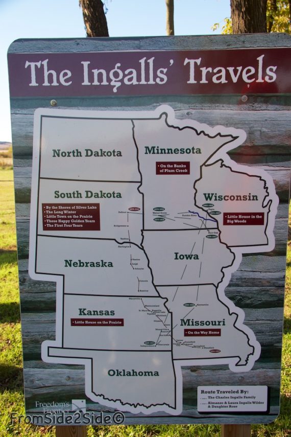 Independence Kansas une étape pour Laura Ingalls FromSide2Side