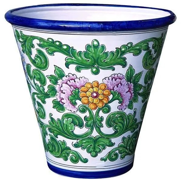 Talavera 15 inch Ceramic Garden Pot From Spain Ceramics and Gifts