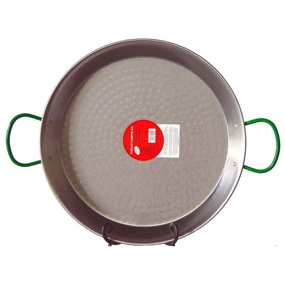 18 inch (46 cm) Carbon Steel Paella Pan From Spain Spanish ceramic