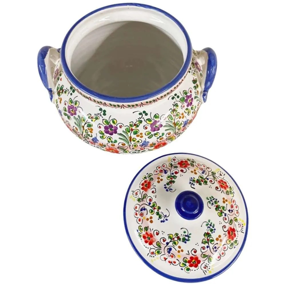 Colored Dot Soup Tureen From Spain Ceramics and Gifts Made in Spain