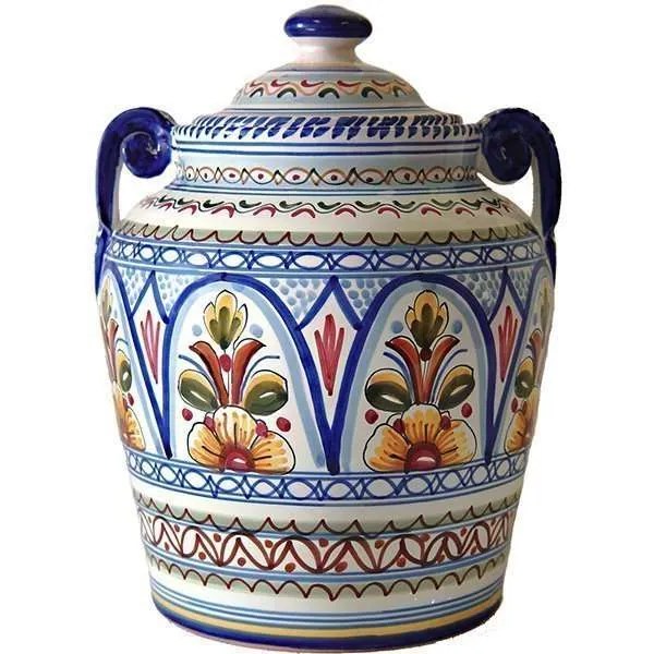 Multicolor Cookie Jar From Spain Ceramics and Gifts Made in Spain