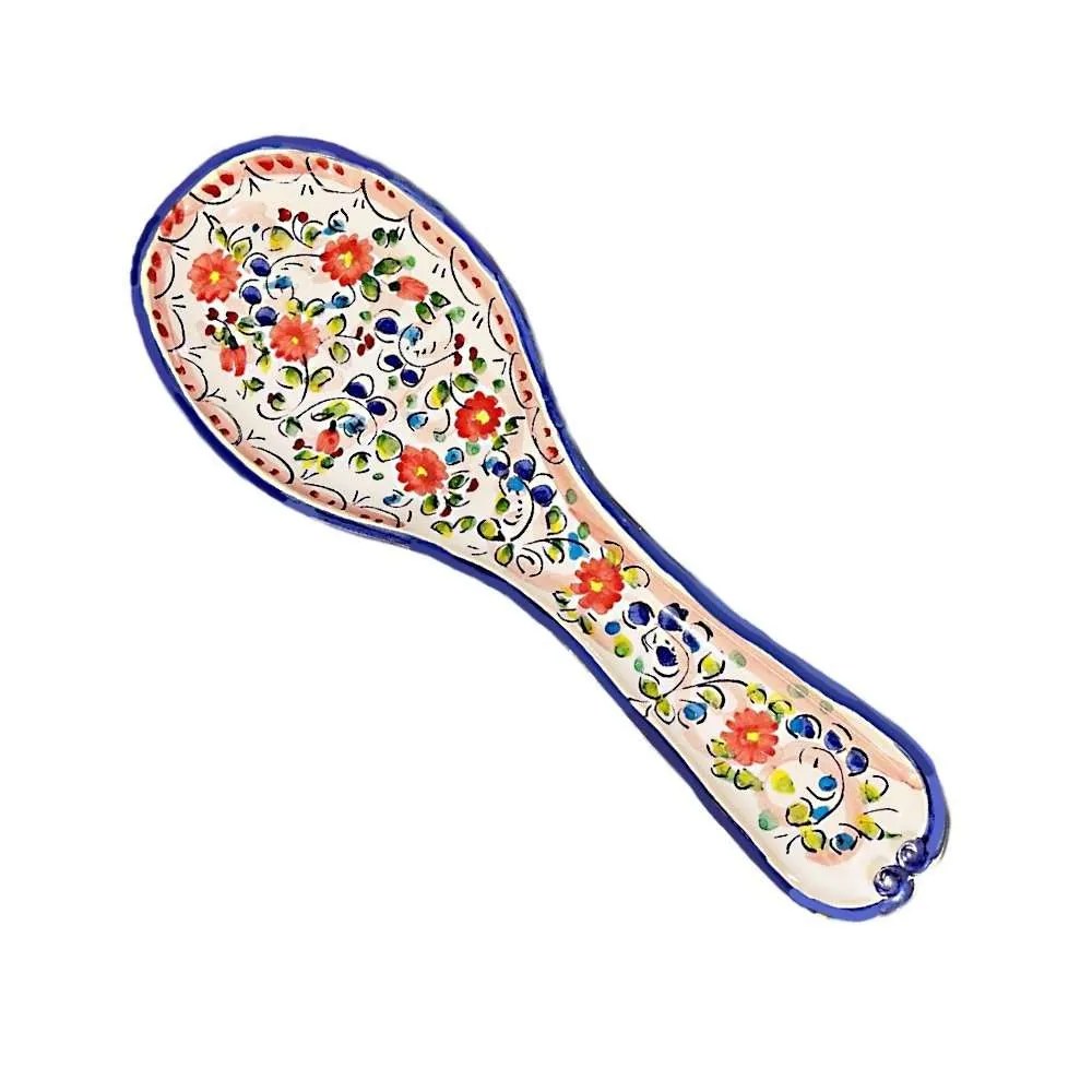 Colored Dot Spoon Rest From Spain Ceramics and Gifts Made in Spain