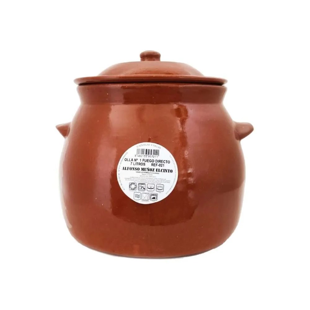 7 Quart Clay Soup Pot From Spain Ceramics and Gifts Made in Spain