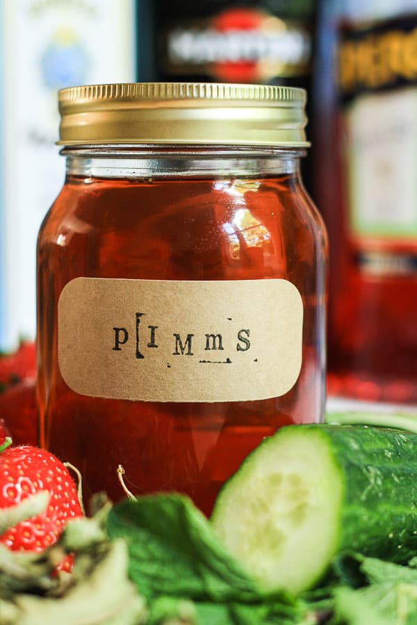 Homemade Pimms From The Larder