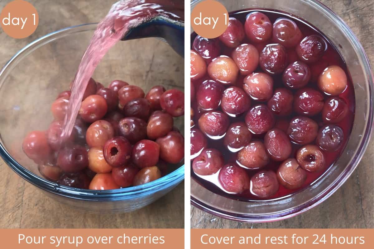 Homemade Glacé Cherries From The Larder