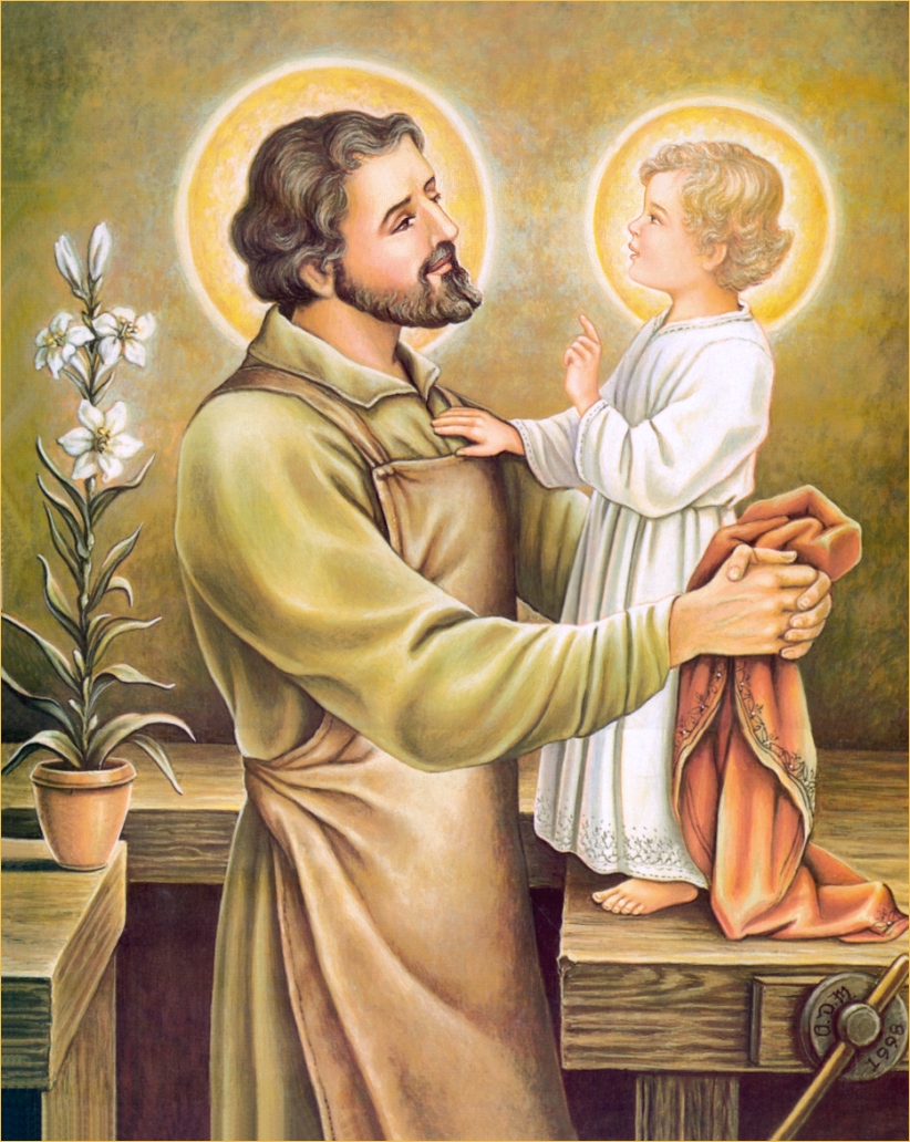 St. Joseph, Pray for Us. Day 4. From The Pews