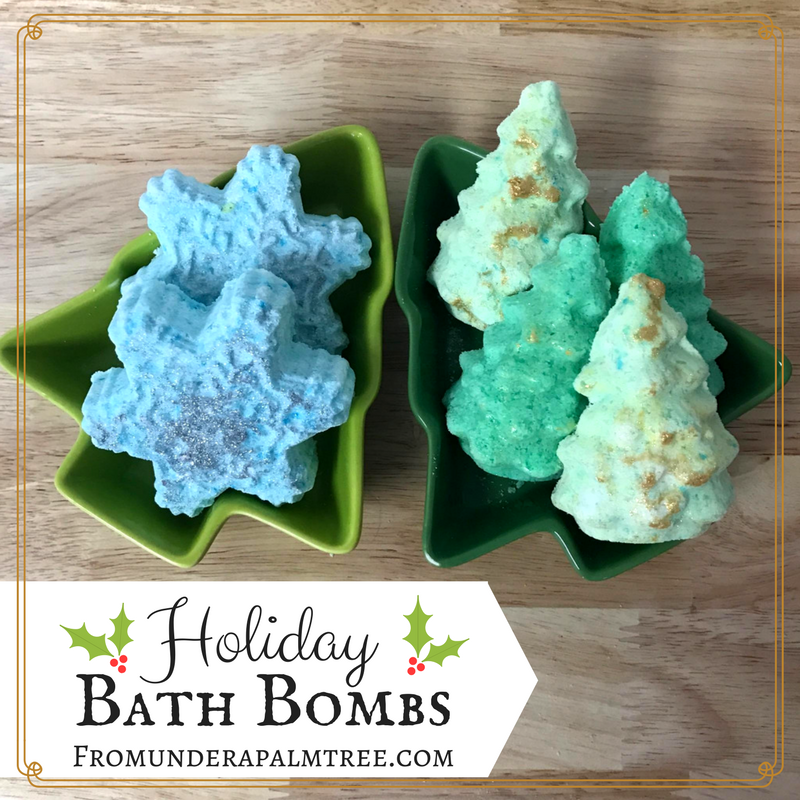 Holiday Bath Bombs > From Under a Palm Tree
