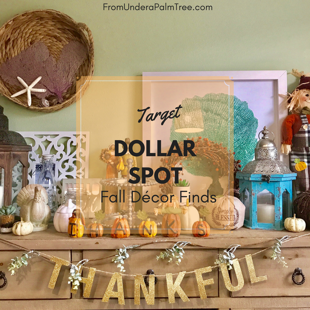 Target Dollar Spot Fall Décor Finds