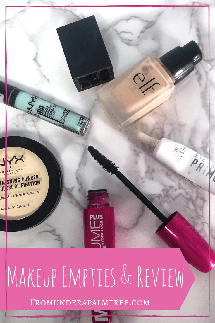 Makeup Empties and Reviews